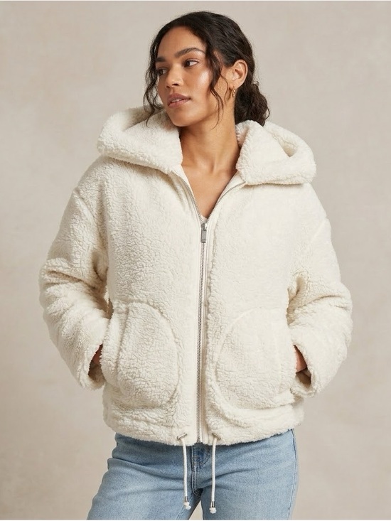 Universal Thread Jackets & Blazers - Women's Cozy Teddy Fleece Full Zip Jacket Universal Thread Size Medium NWT